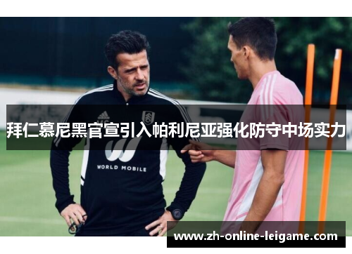 拜仁慕尼黑官宣引入帕利尼亚强化防守中场实力 拜仁慕尼黑官宣引入帕利尼亚强化防守中场实力